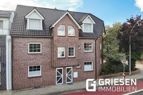 Foto - Wohnen am Kanal - zentrumsnahe Erdgeschosswohnung mit Einbauküche in Haren (Ems)