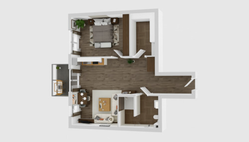 Foto - Etagenwohnung in Lingen (Ems) zur Miete