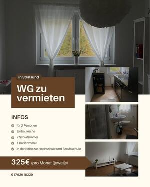 Foto - 2 Zimmer Etagenwohnung zur Miete in Stralsund