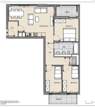 Foto - 4 Zimmer Etagenwohnung zur Miete in Hamburg