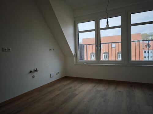 Foto - Blick über Donauwörth: Moderne 2-Zimmer Dachgeschosswohnung