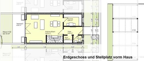 Foto - Neuwertiges Reihenmittelhaus mit ausgebautem Dachgeschoss in ruhiger Siedlungslage
