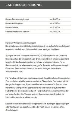 Foto - 4 Zimmer Einfamilienhaus zum Kaufen in Sulingen