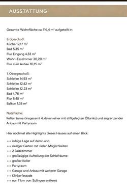 Foto - 4 Zimmer Einfamilienhaus in Sulingen