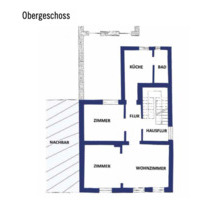 2 Zimmer Wohnung in Hennef – Frankfurter Straße BEFRISTET 06.2026 - Hennef (Sieg)