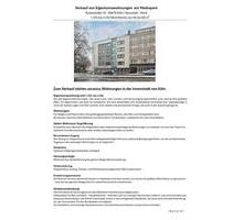 Verkauf Eigentumswohnungen, Köln Altstadt-Nord – Von Privat