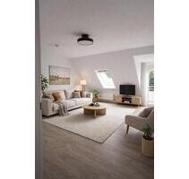 3-Zimmer Wohnung 65m² Dachgeschoß mit Balkon Wohnküche Duschbad in Kiel Wellingdorf Nähe FH