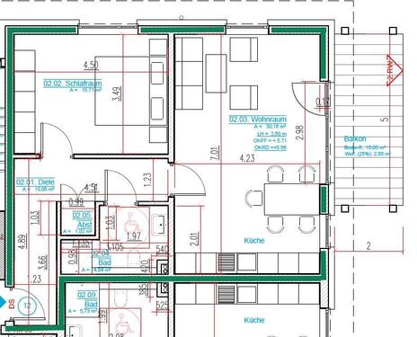 Foto - Schöne, helle Neubauwohnung 2-ZKB mit Balkon in Espenau