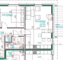 Schöne, helle Neubauwohnung 2-ZKB mit Balkon in Espenau