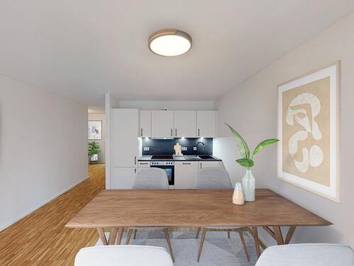 Foto - Einziehen und Wohlfühlen: 2-Zimmer-Wohnung mit EBK und Terrasse