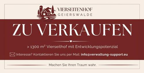 Foto - Vierseitenhof im Lausitzer Seenland mit großem Entwicklungspotenz
