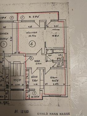 Foto - Eigentumswohnung 3 Zi, Balkon, Garage, in Lohausen, von Privat