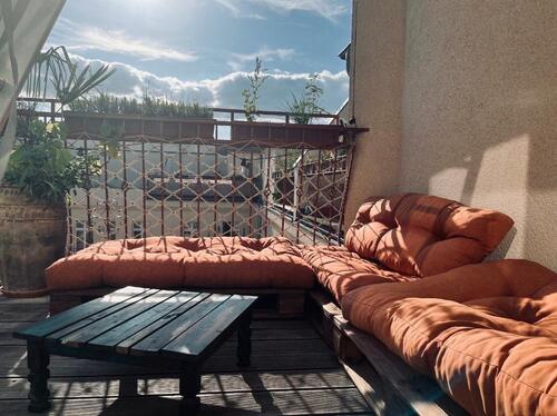 Foto - Helle 3-Zi-Wohnung + Dachterrasse 01.07.-31.07.26 Friedrichshain