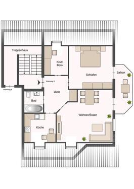 Foto - Etagenwohnung in Bad Ems zur Miete