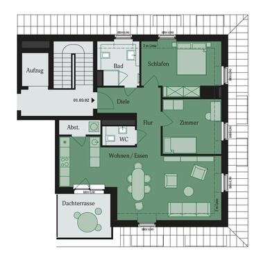 Foto - 3 Zimmer Einfamilienhaus in Mühlheim am Main