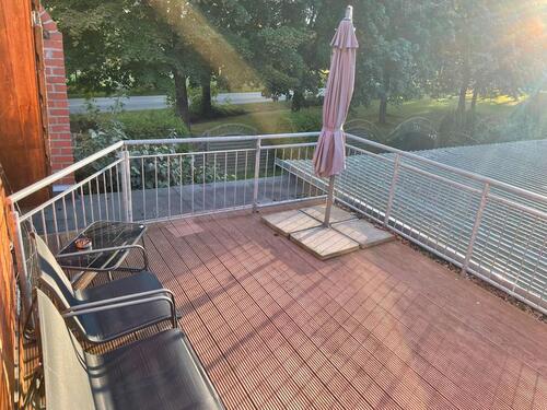 Foto - sehr schöne 3 Zi Wohnung in 27404 Seedorf, Dachterrasse