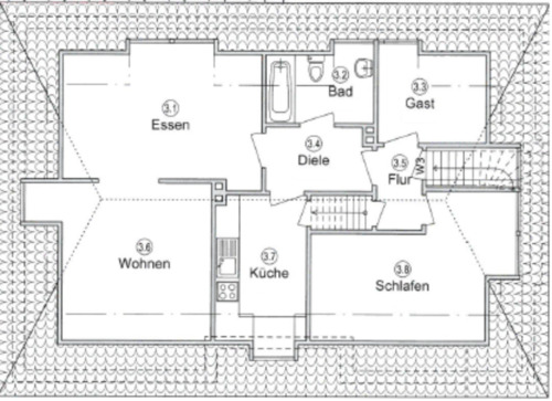 Foto - Gemütliche 2,5 Zi. Wohnung zentral in Fockbek zu vermieten!
