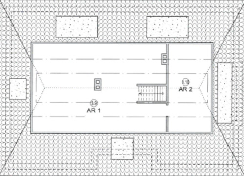 Foto - 3 Zimmer Dachgeschoßwohnung zur Miete in Fockbek