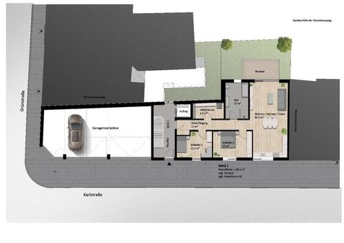 Foto - 1 Zimmer Erdgeschoßwohnung zur Miete in Euskirchen