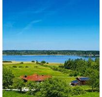 Neue 3,5 Zimmer Dachgeschosswohnung mit grandiosem Blick, Holzofen, Balkon... - Riedering