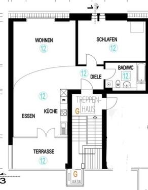 Foto - Etagenwohnung zur Miete in Berlin