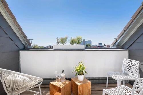 Foto - Charmante Dachgeschosswohnung mit Terrasse und Abendsonne