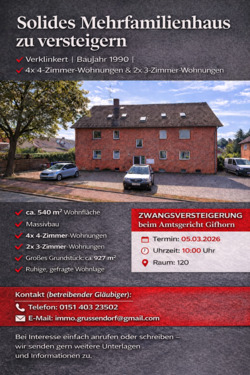 Foto - Mehrfamilienhaus, Wohnhaus zum Kaufen in Sassenburg