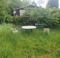 Kleingarten Garten mit Brunnen in Leipzig Lindenthal