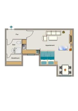 Foto - 1.5 Zimmer Dachgeschoßwohnung zur Miete in Bochum