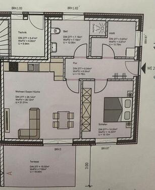 Foto - Leer, Zentrale Neubau 2 Zi Wohnung ab 01.09.2026 zu verm, Garten