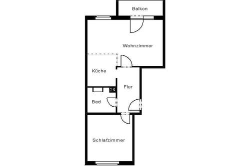 Foto - 2 Zimmer Erdgeschoßwohnung in Plauen