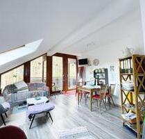 **2-Zimmer-Wohnung mit Balkon unterm Dach** im Herrenwäldchen - Brombachtal