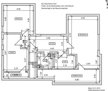 Foto - Lichtdurchflutete 3‑Zi‑Wohnung mit moderner Küche und Stellplatz
