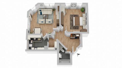 Foto - 2 Zimmer Etagenwohnung zur Miete in Dresden