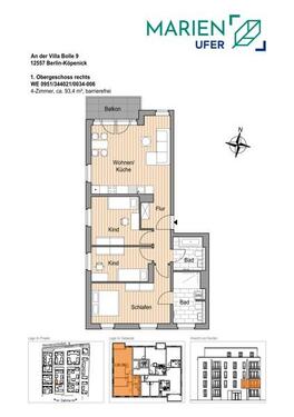 Foto - Etagenwohnung in Berlin zur Miete