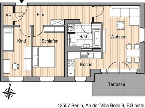 Foto - Etagenwohnung zur Miete in Berlin