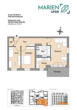 Foto - Etagenwohnung in Berlin zur Miete