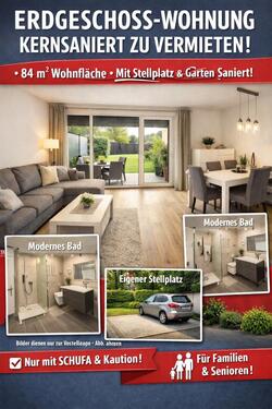 Foto - Kernsanierte 84 m² Erdgeschosswohnung zentraler Lage von Kamen