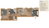 Foto - '-Zimmer-Dachgeschosswohnung mit Weitsiccht