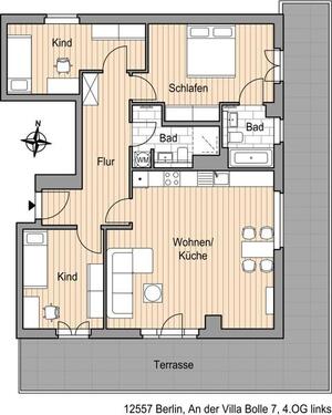 Foto - Etagenwohnung zur Miete in Berlin