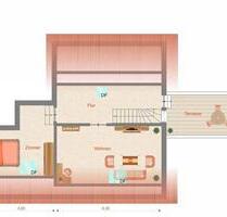 Zweizimmerwohnung Maisonette mit Garage, Terrasse und Stellplatz - St. Blasien