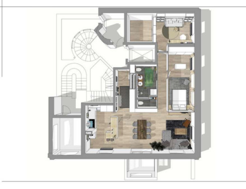 Foto - 3 Zimmer Etagenwohnung zur Miete in Berlin