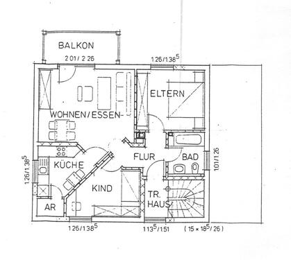 Foto - 4 Zimmer Etagenwohnung zur Miete in Argenthal