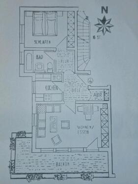 Foto - Etagenwohnung in Pforzen