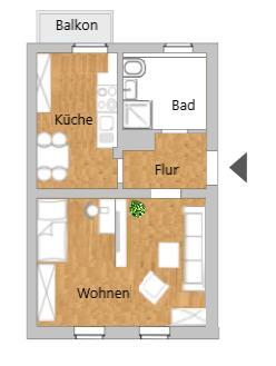 Foto - Etagenwohnung in Guben