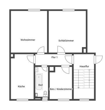 Foto - Etagenwohnung in Kaiserslautern zur Miete