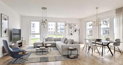 Foto - Modern und Zentrumsnah - 2 Zimmer NB Wohnung mit EBK, Terrasse und Stellplatz