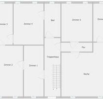 Kauf: VB 42.999€, 6 Zi. Wohnung (120 m²) & separate Grünfläche - Odenbach