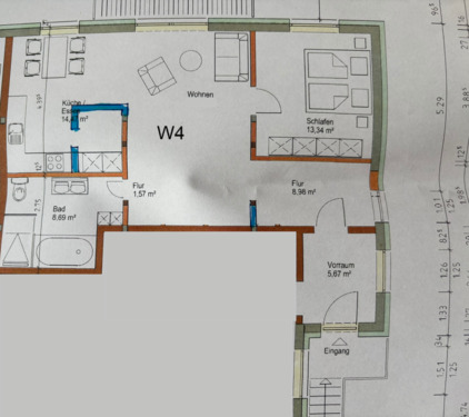 Foto - 2 Zimmer Etagenwohnung in Antrifttal