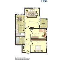 Demnächst frei! 3-Zimmer-Wohnung in Düsseldorf Garath